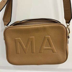 Leatherology purse initials MA